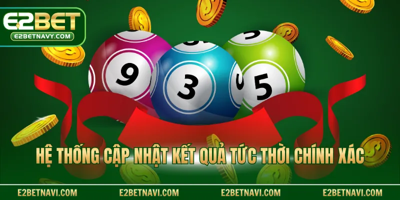 Hệ thống cập nhật kết quả tức thời chính xác