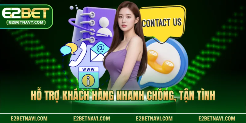 Hỗ trợ khách hàng nhanh chóng, tận tình